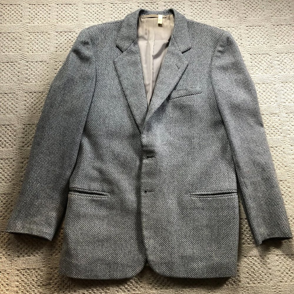 Vintage Italian Tailored Cashmere Blend Blazer